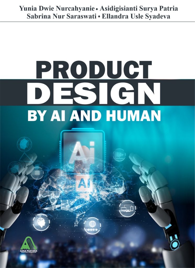 Human Using Product Photo PRODUCT DESIGN BY AI AND HUMAN - Azka Pustaka